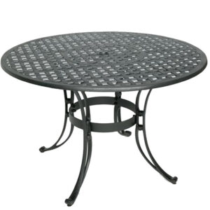 52" Aluminum Dining Table